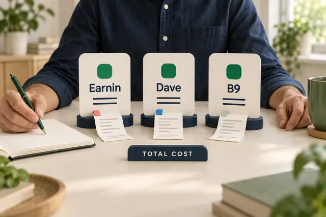Earnin vs Dave vs B9: Which Cash Advance App Is Actually Cheapest?