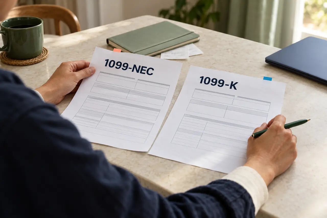 What Is a 1099-NEC and How Is It Different From a 1099-K?