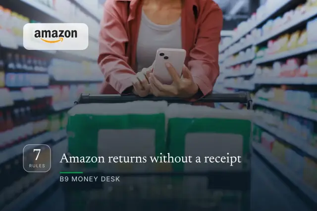 Amazon returns without a receipt — and 6 more rules worth knowing