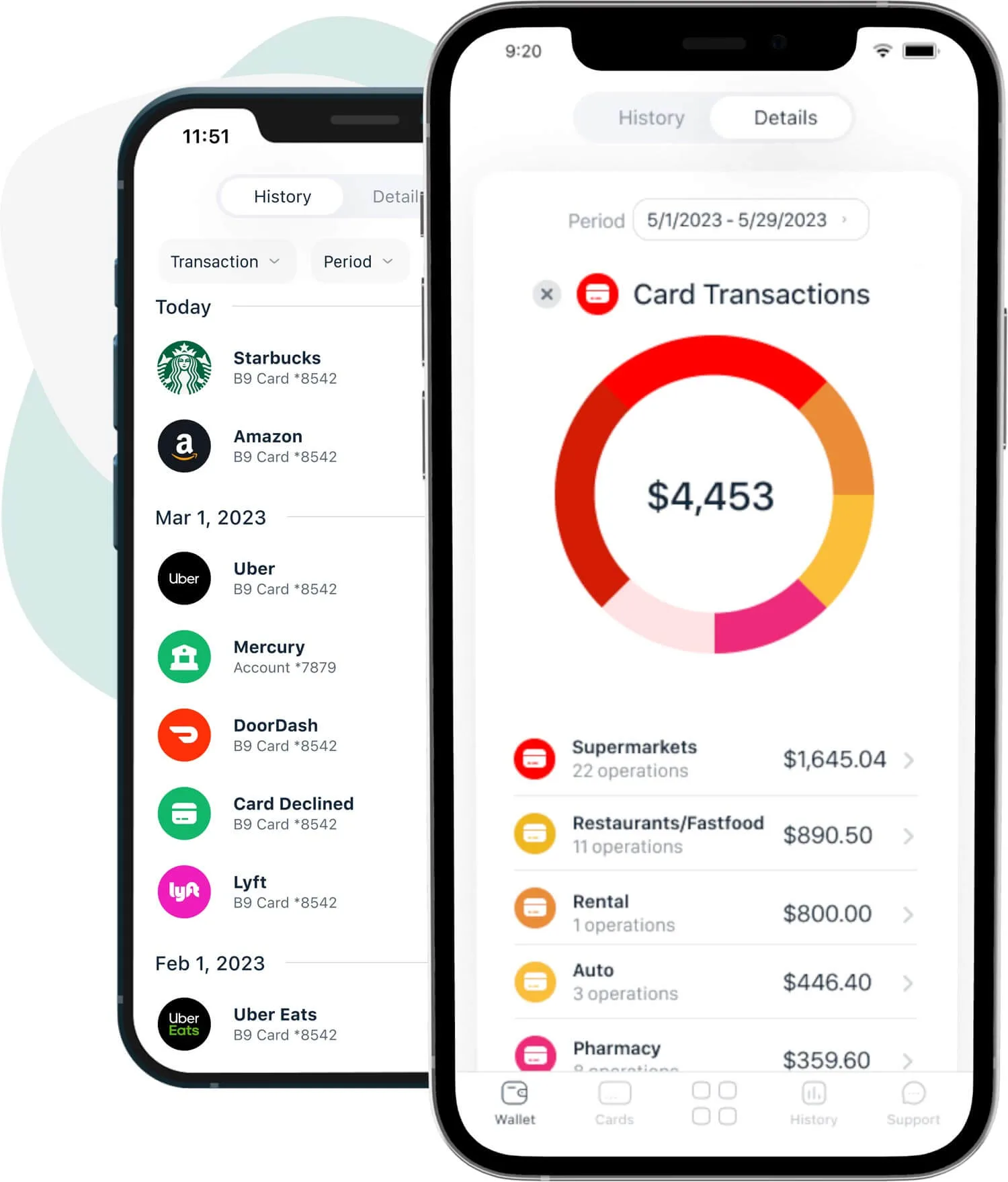 See all your transactions, clear as day
