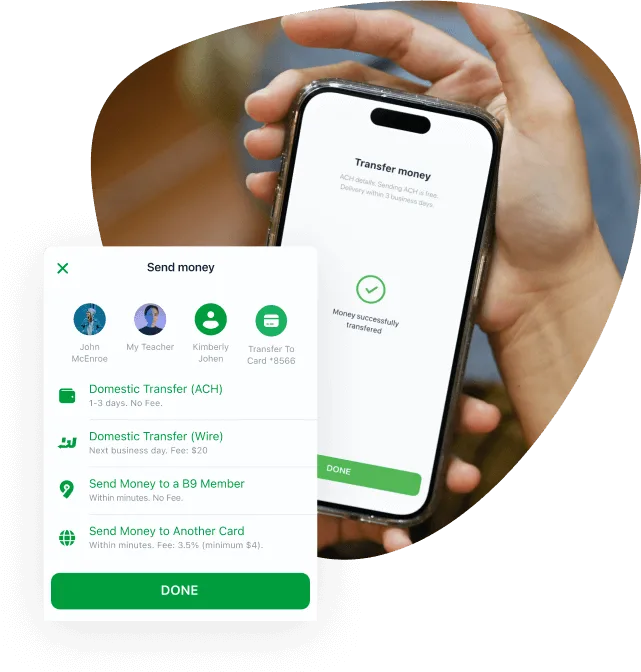 Send money quickly