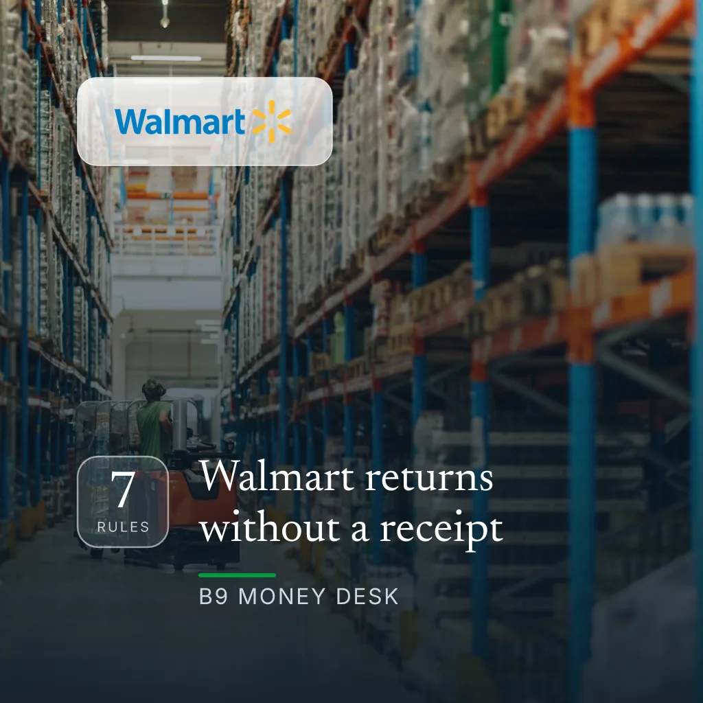 Walmart returns without a receipt — and 6 more rules worth knowing